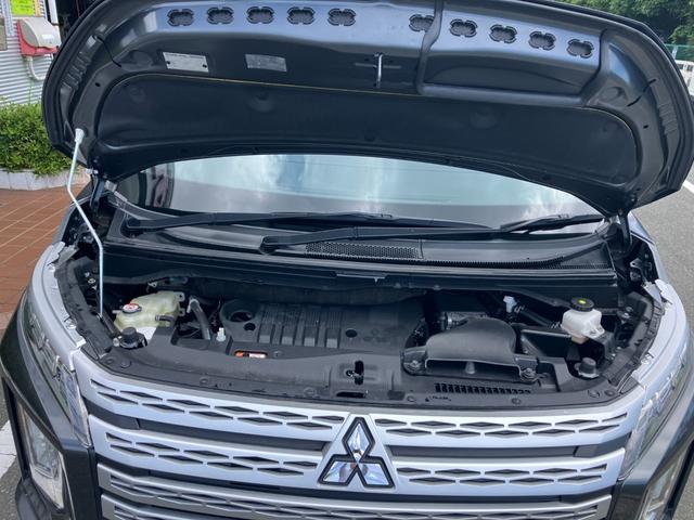 デリカＤ：５ Ｐ　冠水歴車純正ナビＴＶＣＤＤＶＤパノラミックモニターＨＤＭＩ入力パワーバックドア両側パワスラスマートキーＰスタートステアリングヒーターパートタイム４ＷＤＬＥＤヘッドＥＴＣ車載器クルーズコントロール禁煙車（24枚目）