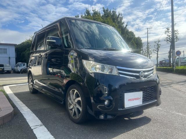 ルークス ハイウェイスター　ナビＴＶバックカメラＥＴＣ車載器左側パワースライドドアスマートキー２本付プッシュスタートイモビライザー禁煙車衝突安全ボディーメンテノート取説パワーアウトレットオートエアコン純正アルミプライバシーガラス（5枚目）