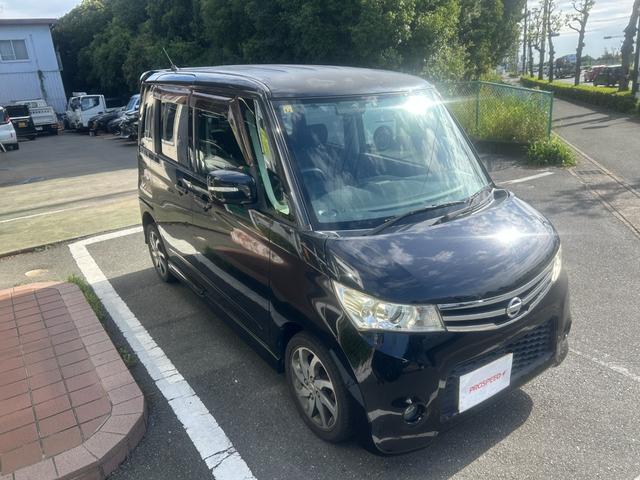 ルークス ハイウェイスター　ナビＴＶバックカメラＥＴＣ車載器左側パワースライドドアスマートキー２本付プッシュスタートイモビライザー禁煙車衝突安全ボディーメンテノート取説パワーアウトレットオートエアコン純正アルミプライバシーガラス（6枚目）