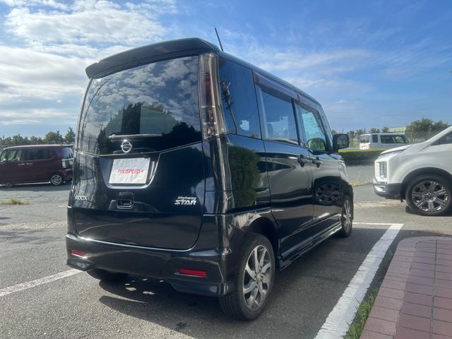 ルークス ハイウェイスター　ナビＴＶバックカメラＥＴＣ車載器左側パワースライドドアスマートキー２本付プッシュスタートイモビライザー禁煙車衝突安全ボディーメンテノート取説パワーアウトレットオートエアコン純正アルミプライバシーガラス（8枚目）