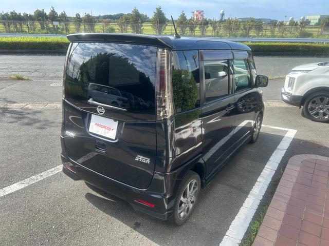 ルークス ハイウェイスター　ナビＴＶバックカメラＥＴＣ車載器左側パワースライドドアスマートキー２本付プッシュスタートイモビライザー禁煙車衝突安全ボディーメンテノート取説パワーアウトレットオートエアコン純正アルミプライバシーガラス（9枚目）