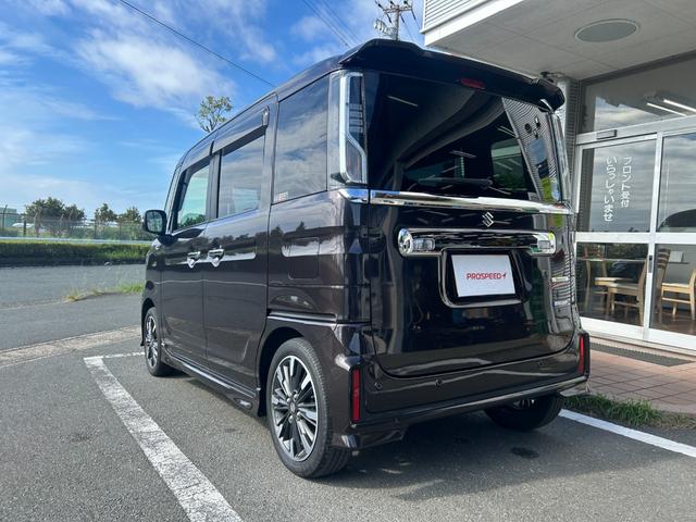 スペーシアカスタム ハイブリッドＸＳ　冠水歴車ナビＴＶＥＴＣ車載器ＢＴオーディオ対応禁煙車両側パワースライドドアスマートキー２本プッシュスタート純正アルミ運転席シートヒーターハイブリッド車デュアルカメラブレーキサポート踏み間違え防止装置（12枚目）