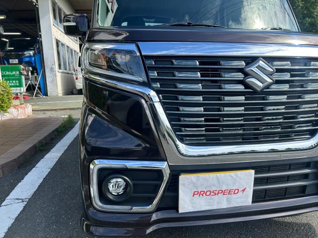 スペーシアカスタム ハイブリッドＸＳ　冠水歴車ナビＴＶＥＴＣ車載器ＢＴオーディオ対応禁煙車両側パワースライドドアスマートキー２本プッシュスタート純正アルミ運転席シートヒーターハイブリッド車デュアルカメラブレーキサポート踏み間違え防止装置（17枚目）
