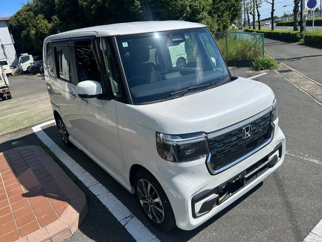 Ｎ－ＢＯＸカスタム ベースグレード　冠水歴車バックカメラステアリングスイッチセンシング衝突軽減ブレーキ踏み間違え防止先行車発信お知らせ機能アダプティブクルーズコントロールオートマチックハイビームオートリトラミラー前席シートヒーター禁煙車（6枚目）