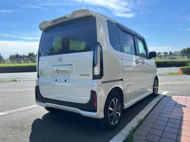Ｎ－ＢＯＸカスタム ベースグレード　冠水歴車バックカメラステアリングスイッチセンシング衝突軽減ブレーキ踏み間違え防止先行車発信お知らせ機能アダプティブクルーズコントロールオートマチックハイビームオートリトラミラー前席シートヒーター禁煙車（8枚目）