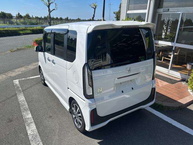 Ｎ－ＢＯＸカスタム ベースグレード　冠水歴車バックカメラステアリングスイッチセンシング衝突軽減ブレーキ踏み間違え防止先行車発信お知らせ機能アダプティブクルーズコントロールオートマチックハイビームオートリトラミラー前席シートヒーター禁煙車（13枚目）