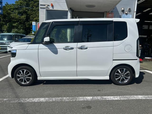 Ｎ－ＢＯＸカスタム ベースグレード　冠水歴車バックカメラステアリングスイッチセンシング衝突軽減ブレーキ踏み間違え防止先行車発信お知らせ機能アダプティブクルーズコントロールオートマチックハイビームオートリトラミラー前席シートヒーター禁煙車（14枚目）