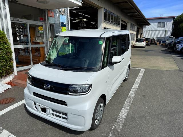 タント Ｘ　冠水歴車ナビＴＶバックカメラＢＴオーディオ対応ＥＴＣ車載器ドライブレコーダー左側パワースライドドアスマートキープッシュスタート前席シートヒーター禁煙車スマートアシスト衝突軽減ブレーキ踏み間違え防止（4枚目）