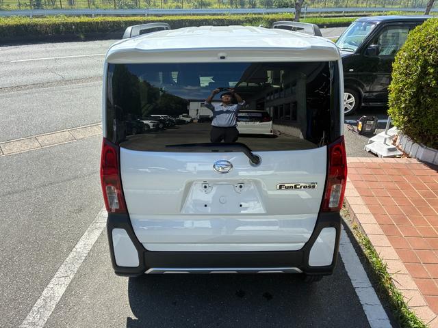 タント ファンクロス　冠水歴車ナビＴＶバックカメラ全方位モニターＢＴオーディオ対応ＥＴＣ車載器禁煙車両側パワスラスマートキーＰスタート前席シートヒータードライブレコーダースマートアシスト衝突軽減ブレーキ踏み間違え防止パール（11枚目）