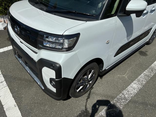 タント ファンクロス　冠水歴車ナビＴＶバックカメラ全方位モニターＢＴオーディオ対応ＥＴＣ車載器禁煙車両側パワスラスマートキーＰスタート前席シートヒータードライブレコーダースマートアシスト衝突軽減ブレーキ踏み間違え防止パール（16枚目）