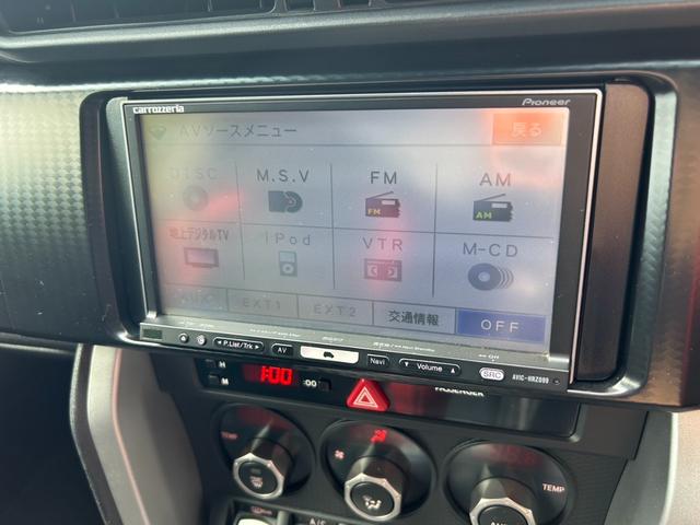 ８６ ＧＴ　冠水歴車ナビＴＶバックカメラ６速マニュアルＥＴＣ車載器スマートキーＰスタートイモビライザーパワートランクリッド禁煙車オートライトオートエアコンホワイトパール衝突安全ボディーフォグランプ付フル装備（75枚目）