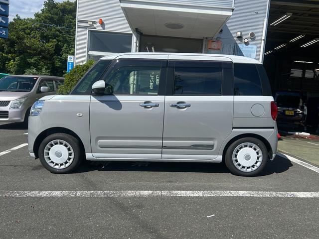 ムーヴキャンバス ストライプスＧ　冠水歴車ナビＴＶバックカメラ全方位モニタースマートキー２本Ｐスタートイモビ両側パワースライドドアスマートアシスト衝突軽減ブレーキ踏み間違え防止装置前席シートヒータードライブレコーダー禁煙車（14枚目）