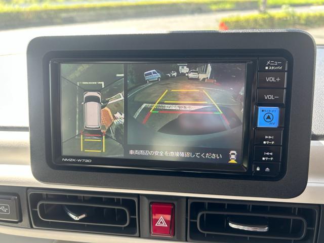 ムーヴキャンバス ストライプスＧ　冠水歴車ナビＴＶバックカメラ全方位モニタースマートキー２本Ｐスタートイモビ両側パワースライドドアスマートアシスト衝突軽減ブレーキ踏み間違え防止装置前席シートヒータードライブレコーダー禁煙車（78枚目）