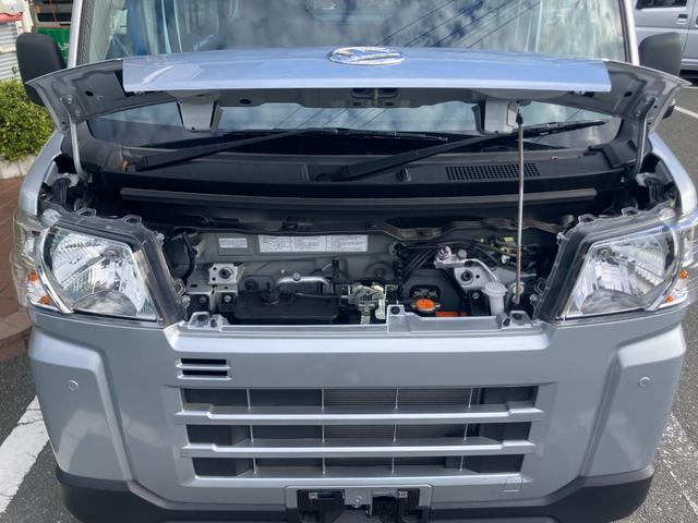 ハイゼットカーゴ DX 冠水歴車4WDハイルーフ5ドアオートマ2/4人乗りACPSPWキーレスエントリーフル装備オートライトリヤワイパーヘッドライトレベライザープライバシーガラススマートアシスト衝突軽減ブレーキ禁煙車(35枚目)