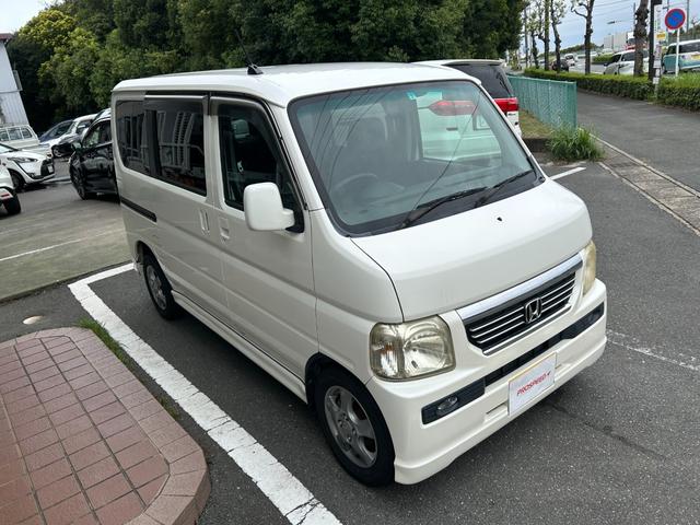 バモス Lターボローダウン 5ドアオートマ4名乗車インタークーラーターボエアコンパワステパワーウィンドキーレスエントリーフル装備スペアキー付ホワイトパールプライバシーガラスETC車載器メンテナンスノート取説付衝突安全ボディー(6枚目)