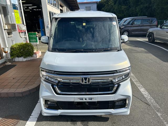 Ｎ－ＢＯＸカスタム Ｌ　冠水歴車ＥＴＣ車載器ドラレコ前後２カメラセンシングアダプティブクルコン左側パワスラ禁煙車スマートキーＰスタートイモビ充電用ＵＳＢジャックオートブレーキホールドサイドカーテンエアバッグオートリトラミラー（4枚目）