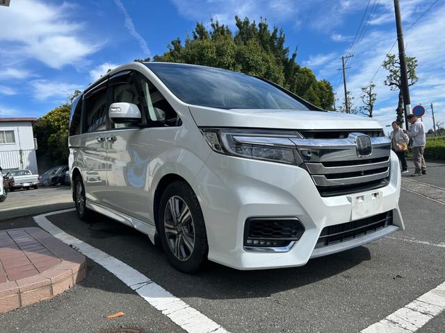 ステップワゴン e:HEVスパーダ 冠水歴車GEXホンダセンシングETC2.0ナビTVBT対応全方位モニターリヤフリップダウンモニターアダプティブクルコン禁煙車両側パワスラサイドカーテンエアバッグ前席シートヒーターパフォーマンスダンパー(5枚目)