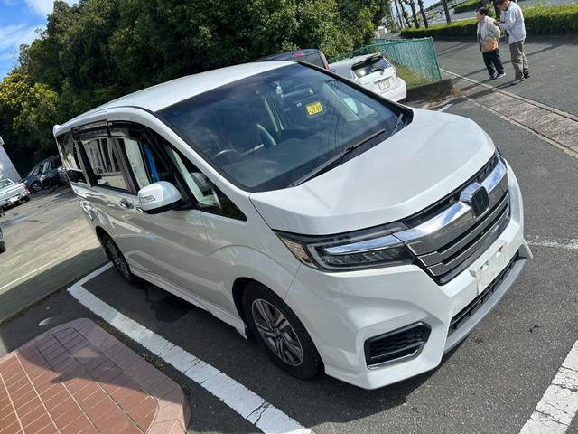 ステップワゴン e:HEVスパーダ 冠水歴車GEXホンダセンシングETC2.0ナビTVBT対応全方位モニターリヤフリップダウンモニターアダプティブクルコン禁煙車両側パワスラサイドカーテンエアバッグ前席シートヒーターパフォーマンスダンパー(6枚目)