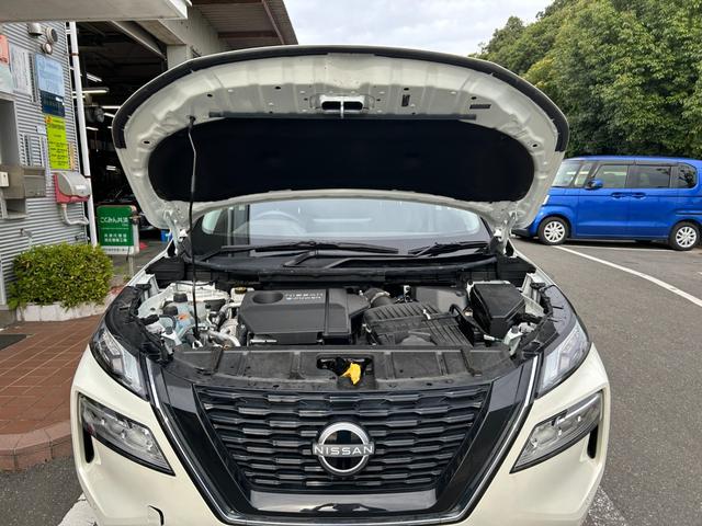 エクストレイル X e-4ORCE 冠水歴車ナビTVHDMI入力ETC2.0アラウンドビューモニター禁煙車エマージェンシーブレーキプロパイロットアダプティブクルコンドラレコブラインドスポットモニタAC100V電源防水シートハイブリッド車(36枚目)