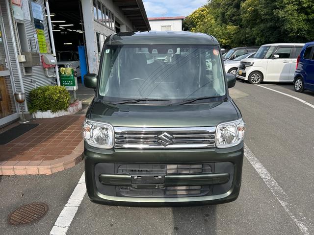 スペーシア ハイブリッドG 冠水歴車ナビTVバックカメラBT対応ETC車載器禁煙車デュアルカメラブレーキサポート衝突軽減ブレーキ踏み間違防止サイドカーテンエアバッグスマートキーPスタートイモビドラレコハイブリッド車オートライト(4枚目)