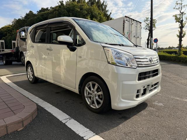 ムーヴ Ｘ　ＳＡＩＩＩ　冠水歴車スマートアシストＩＩＩ衝突軽減ブレーキ踏み間違え防止装置スマートキーＰスタートイモビライザーオートマチックハイビームＡＣＰＳＰＷフル装備純正アルミホワイトパール禁煙車運転席シートヒーター（3枚目）