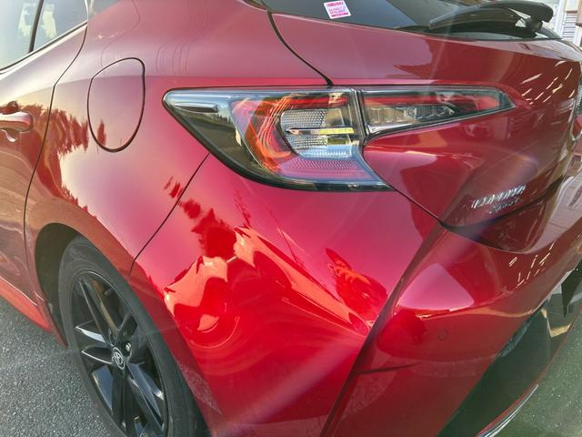 カローラスポーツ ハイブリッドＧ　スタイルパッケージ　冠水歴車ナビバックカメラＥＴＣ車載器セーフティセンスプリクラッシュセーフティーレーダークルコン禁煙車ＣＤＤＶＤ再生ブラインドスポットモニターメンテノート取説ドラレコ前後前席シートヒーターハイブリッド車（22枚目）