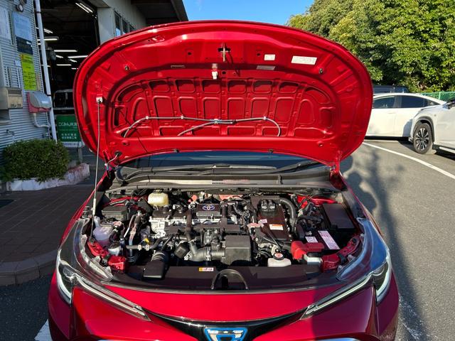 カローラスポーツ ハイブリッドＧ　スタイルパッケージ　冠水歴車ナビバックカメラＥＴＣ車載器セーフティセンスプリクラッシュセーフティーレーダークルコン禁煙車ＣＤＤＶＤ再生ブラインドスポットモニターメンテノート取説ドラレコ前後前席シートヒーターハイブリッド車（36枚目）