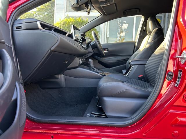 カローラスポーツ ハイブリッドＧ　スタイルパッケージ　冠水歴車ナビバックカメラＥＴＣ車載器セーフティセンスプリクラッシュセーフティーレーダークルコン禁煙車ＣＤＤＶＤ再生ブラインドスポットモニターメンテノート取説ドラレコ前後前席シートヒーターハイブリッド車（47枚目）