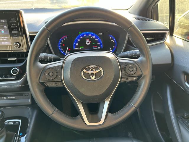 カローラスポーツ ハイブリッドＧ　スタイルパッケージ　冠水歴車ナビバックカメラＥＴＣ車載器セーフティセンスプリクラッシュセーフティーレーダークルコン禁煙車ＣＤＤＶＤ再生ブラインドスポットモニターメンテノート取説ドラレコ前後前席シートヒーターハイブリッド車（69枚目）
