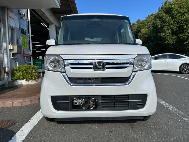 Ｎ－ＢＯＸ ＥＸ・ターボ　冠水歴車ナビＴＶバックカメラＢＴ対応ＥＴＣインタークーラーターボセンシング衝突軽減ブレーキ踏み間違防止禁煙車アダプティブクルコン前席シートヒーター両側パワスラドラレコ前後２カメラ充電用ＵＳＢジャック（3枚目）