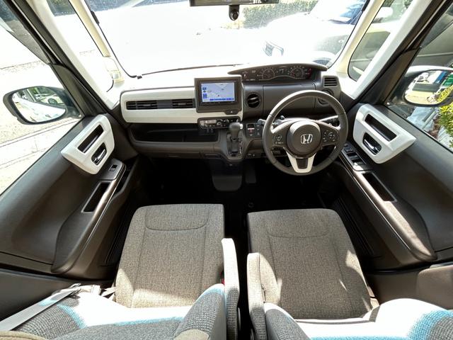 Ｎ－ＢＯＸ ＥＸ・ターボ　冠水歴車ナビＴＶバックカメラＢＴ対応ＥＴＣインタークーラーターボセンシング衝突軽減ブレーキ踏み間違防止禁煙車アダプティブクルコン前席シートヒーター両側パワスラドラレコ前後２カメラ充電用ＵＳＢジャック（65枚目）