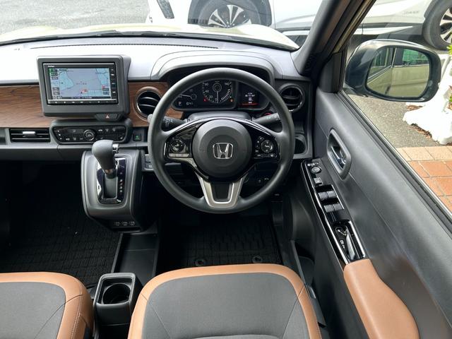 Ｎ－ＯＮＥ オリジナルスタイルプラスアーバン　冠水歴車ナビバックカメラ付センシング衝突軽減ブレーキアダプティブクルーズコントロールドライブレコーダーＥＴＣ車載器外部入力端子メンテナンスノート取説前席シートヒーターＬＥＤヘッド３６０度ＵＶＩＲカット（64枚目）