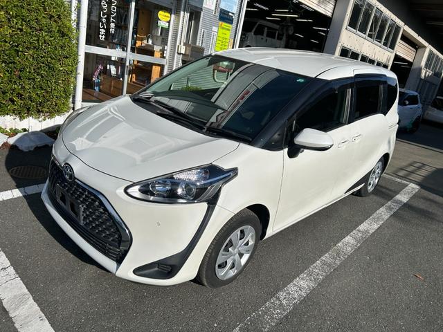 シエンタ Ｇ　冠水歴車ナビＴＶバックカメラＢＴオーディオ対応付３列シート７名乗車両側パワスラセーフティセンスプリクラッシュセーフティ衝突軽減ブレーキスマートキーＰスタートイモビライザー禁煙車衝突安全ボディーパール白（2枚目）