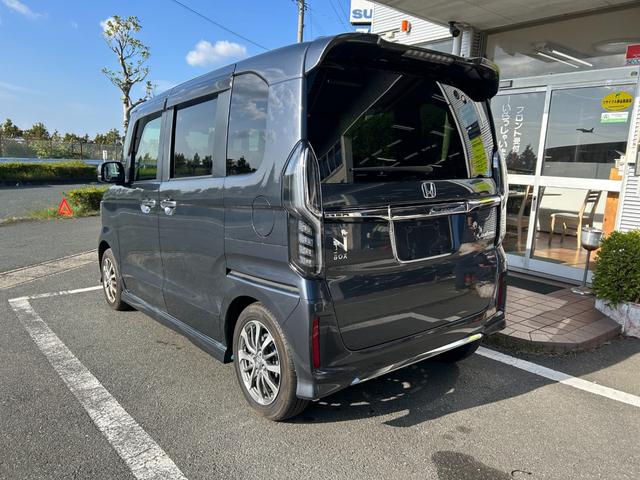 Ｎ－ＢＯＸカスタム Ｌ　冠水歴車ナビＢＴ対応バックカメラＥＴＣ車載器センシング衝突軽減ブレーキアダプティブクルコン踏み間違防止禁煙車両側パワスラドラレコ前席シートヒーターサイドカーテンエアバッグスマートキー２本ＵＳＢジャック（12枚目）