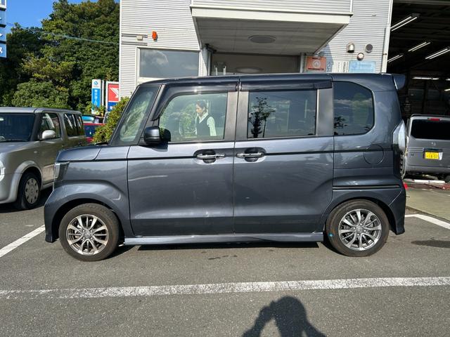Ｎ－ＢＯＸカスタム Ｌ　冠水歴車ナビＢＴ対応バックカメラＥＴＣ車載器センシング衝突軽減ブレーキアダプティブクルコン踏み間違防止禁煙車両側パワスラドラレコ前席シートヒーターサイドカーテンエアバッグスマートキー２本ＵＳＢジャック（14枚目）