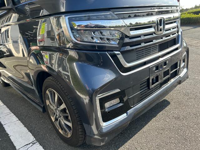 Ｎ－ＢＯＸカスタム Ｌ　冠水歴車ナビＢＴ対応バックカメラＥＴＣ車載器センシング衝突軽減ブレーキアダプティブクルコン踏み間違防止禁煙車両側パワスラドラレコ前席シートヒーターサイドカーテンエアバッグスマートキー２本ＵＳＢジャック（18枚目）