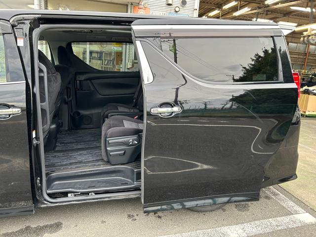 アルファード ２．５Ｓ　Ａパッケージ　冠水歴車ナビＴＶバックカメラＥＴＣ車載器ＢＴ対応リヤフリップダウンモニターサンルーフ付セーフティセンス衝突軽減ブレーキ付プリクラッシュセーフティーレーダークルコン両側パワスラドラレコ前後２カメラ禁煙車（48枚目）