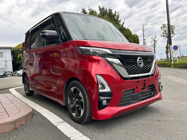 ルークス ハイウェイスター　Ｘ　プロパイロットエディション　冠水歴車ナビＴＶバックカメラＢＴオーディオ対応ＡＵＸ入力パノラミックモニターエマージェンシーブレーキプロパイロットアダプティブクルコンスマートキーＰスタート両側パワスラ禁煙車ＬＥＤヘッド純正アルミ（5枚目）