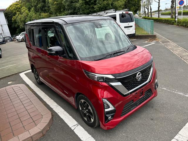 ルークス ハイウェイスター　Ｘ　プロパイロットエディション　冠水歴車ナビＴＶバックカメラＢＴオーディオ対応ＡＵＸ入力パノラミックモニターエマージェンシーブレーキプロパイロットアダプティブクルコンスマートキーＰスタート両側パワスラ禁煙車ＬＥＤヘッド純正アルミ（6枚目）