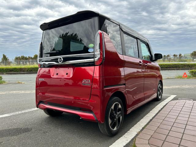 ルークス ハイウェイスター　Ｘ　プロパイロットエディション　冠水歴車ナビＴＶバックカメラＢＴオーディオ対応ＡＵＸ入力パノラミックモニターエマージェンシーブレーキプロパイロットアダプティブクルコンスマートキーＰスタート両側パワスラ禁煙車ＬＥＤヘッド純正アルミ（8枚目）