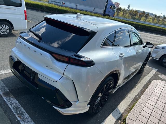 クラウンスポーツ Z 冠水歴車ナビTVバックカメラ全方位モニターETC2.0セーフティセンスプリクラッシュセーフティレーダークルコン禁煙車ブラインドスポットモニターメンテノート付スマートキー2本シートエアコンAC100V(9枚目)