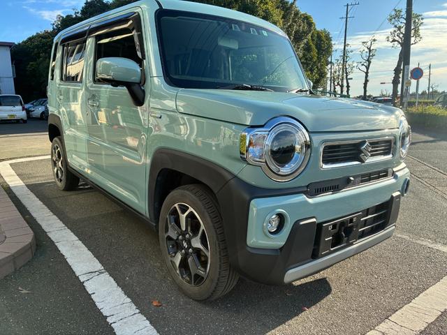 ハスラー ハイブリッドＸ　冠水歴車ナビＴＶバックカメラ全方位モニターＢＴオーディオ対応ＥＴＣ車載器デュアルカメラブレーキサポート衝突軽減ブレーキ踏み間違防止装置禁煙車前席シートヒーターメンテナンスノート取説付スマートキー２本（5枚目）