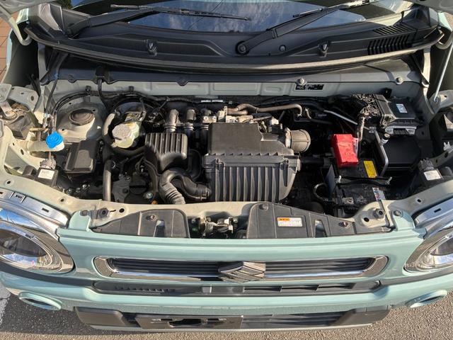 ハスラー ハイブリッドＸ　冠水歴車ナビＴＶバックカメラ全方位モニターＢＴオーディオ対応ＥＴＣ車載器デュアルカメラブレーキサポート衝突軽減ブレーキ踏み間違防止装置禁煙車前席シートヒーターメンテナンスノート取説付スマートキー２本（66枚目）