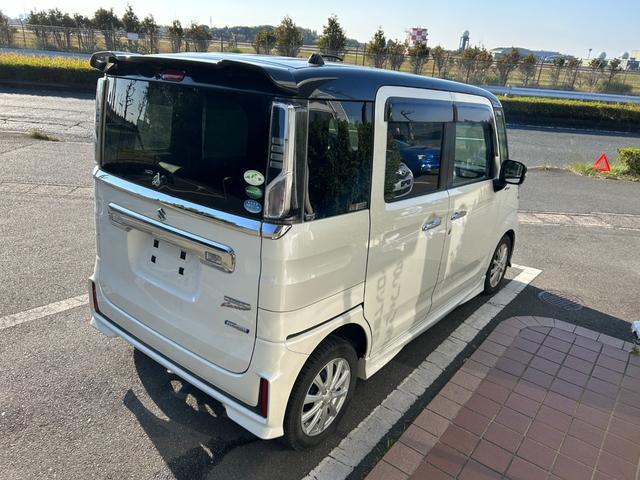 スペーシアカスタム ハイブリッドＸＳターボ　冠水歴車ＥＴＣ車載器インタークーラーターボ運転席シートヒーターパドルシフトパワーアウトレットスマートキー２本Ｐスタートイモビライザー付禁煙車バックカメラ付衝突安全ボディー衝突軽減ブレーキ無し（9枚目）