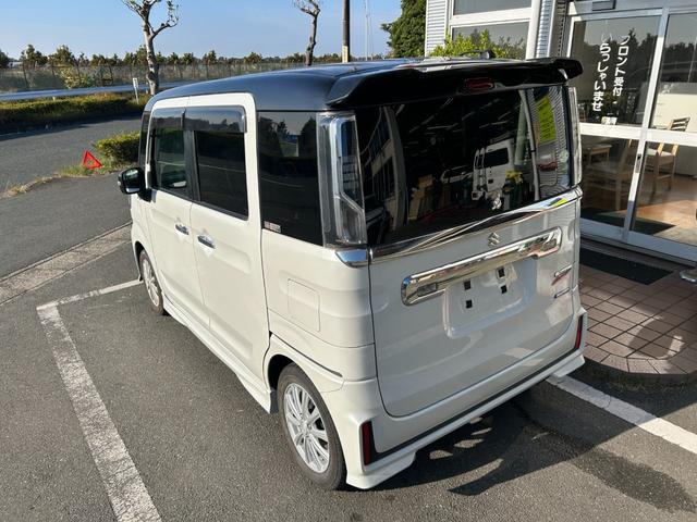 スペーシアカスタム ハイブリッドＸＳターボ　冠水歴車ＥＴＣ車載器インタークーラーターボ運転席シートヒーターパドルシフトパワーアウトレットスマートキー２本Ｐスタートイモビライザー付禁煙車バックカメラ付衝突安全ボディー衝突軽減ブレーキ無し（13枚目）
