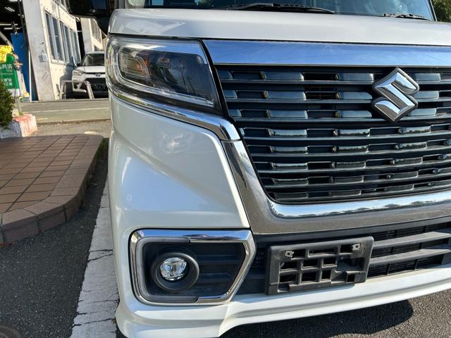 スペーシアカスタム ハイブリッドＸＳターボ　冠水歴車ＥＴＣ車載器インタークーラーターボ運転席シートヒーターパドルシフトパワーアウトレットスマートキー２本Ｐスタートイモビライザー付禁煙車バックカメラ付衝突安全ボディー衝突軽減ブレーキ無し（17枚目）