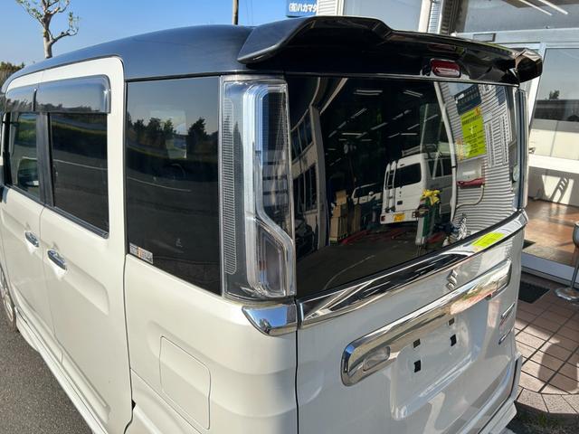 スペーシアカスタム ハイブリッドＸＳターボ　冠水歴車ＥＴＣ車載器インタークーラーターボ運転席シートヒーターパドルシフトパワーアウトレットスマートキー２本Ｐスタートイモビライザー付禁煙車バックカメラ付衝突安全ボディー衝突軽減ブレーキ無し（22枚目）