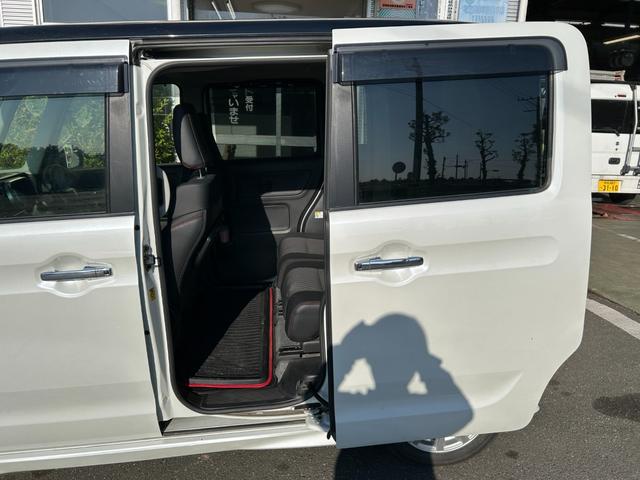 スペーシアカスタム ハイブリッドＸＳターボ　冠水歴車ＥＴＣ車載器インタークーラーターボ運転席シートヒーターパドルシフトパワーアウトレットスマートキー２本Ｐスタートイモビライザー付禁煙車バックカメラ付衝突安全ボディー衝突軽減ブレーキ無し（48枚目）
