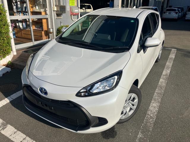 アクア Ｘ　冠水歴車ナビバックカメラＢＴオーディオ対応ＥＴＣ車載器セーフティセンス衝突軽減ブレーキプリクラッシュセーフティースマートキーＰスタート禁煙車ＡＣ１００Ｖ電源オートマチックハイビームクルーズコントロール（3枚目）