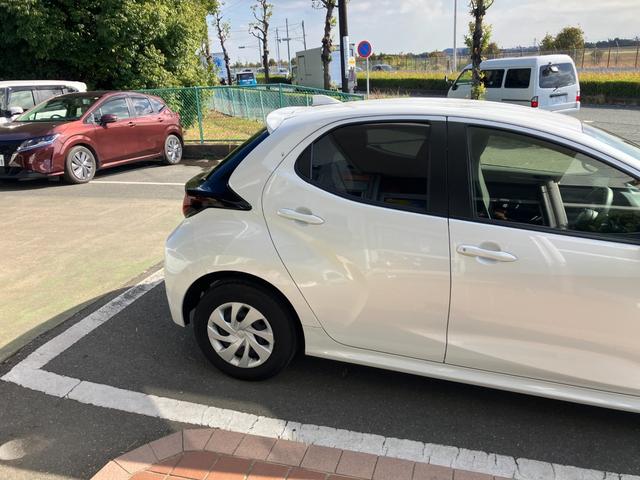 ヤリス X 冠水歴車ナビバックカメラBTオーディオ対応ETC車載器スマートキーPスタートホワイトパール禁煙車レンタカー歴セーフティセンス衝突軽減ブレーキプリクラッシュセーフティー踏間違防止オートマチックハイビーム(14枚目)